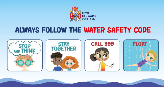 Always follow the Water Safety Code